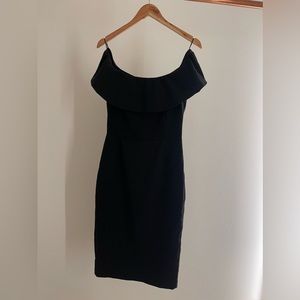 Zara Ruffle Off the Shoulder Dress
